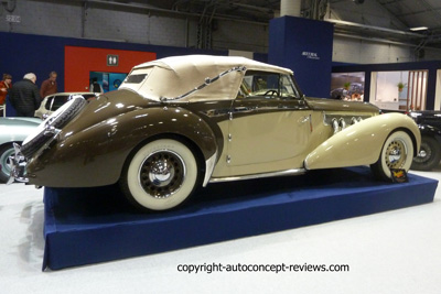 1938 Delage DS120 by Vanvooren-